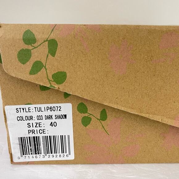 Ilse Jacobsen Boots Tulip 6072 Gray Faux Fur Ankle Bootie Size 40 - Picture 5 of 8